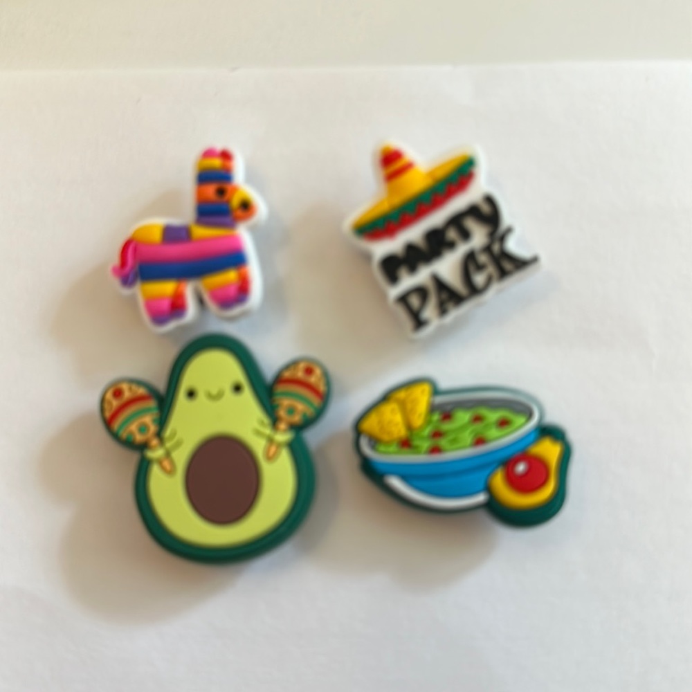Mexico Fiesta croc charms